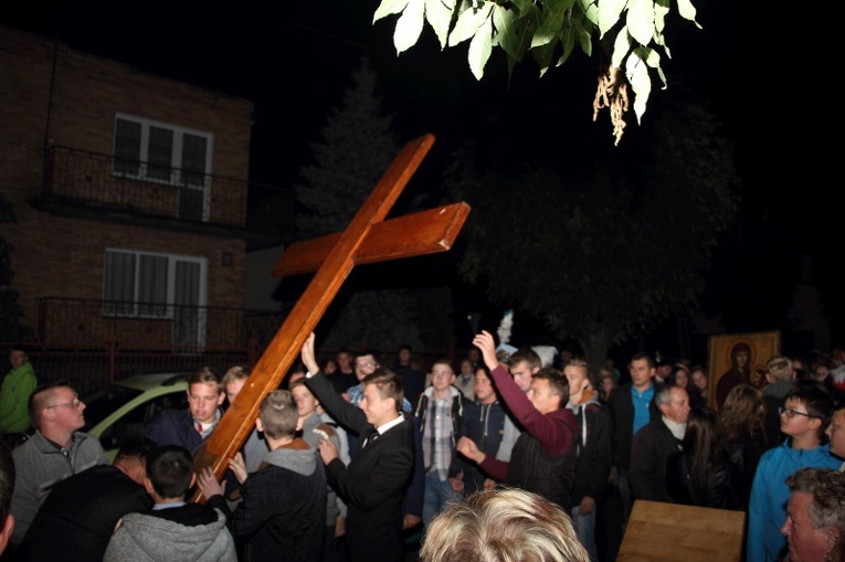 Symbole ŚDM w środku Polski