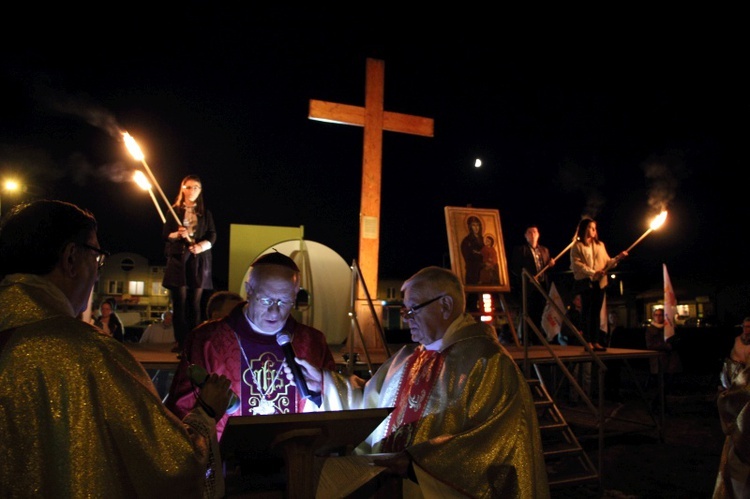 Symbole ŚDM w środku Polski