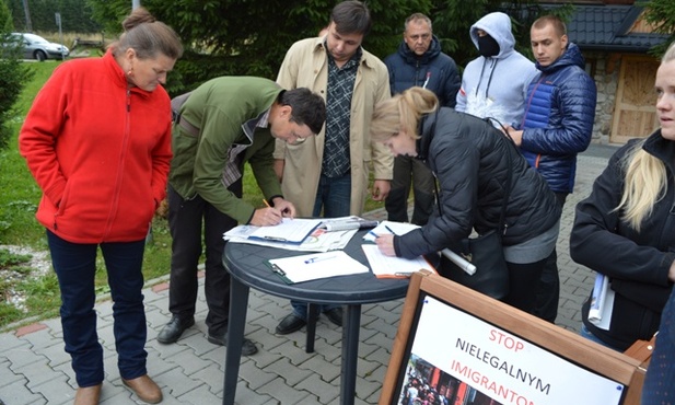 Góralskie "tak" i "nie" dla uchodźców 