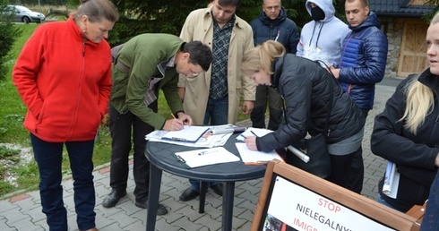 Góralskie "tak" i "nie" dla uchodźców 