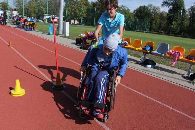 Niepełnosprawność i slalom