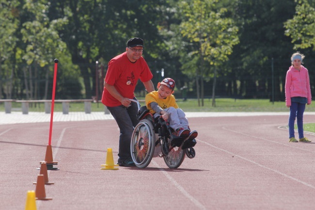 Niepełnosprawność i slalom