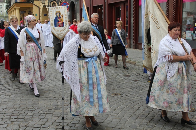 Wprowadzenie Znaków Miłosierdzia do kościoła św. Marii Magdaleny w Cieszynie