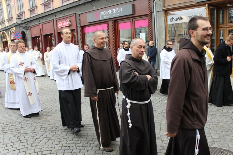 Wprowadzenie Znaków Miłosierdzia do kościoła św. Marii Magdaleny w Cieszynie