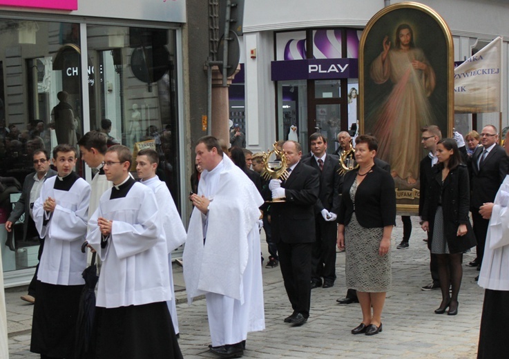 Wprowadzenie Znaków Miłosierdzia do kościoła św. Marii Magdaleny w Cieszynie