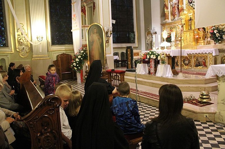 Znaki Bożego Miłosierdzia w parafii św. Elżbiety w Cieszynie