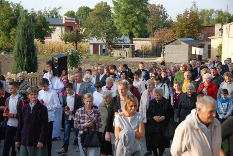Symbole ŚDM w Bedlnie