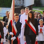 Symbole ŚDM w Bedlnie