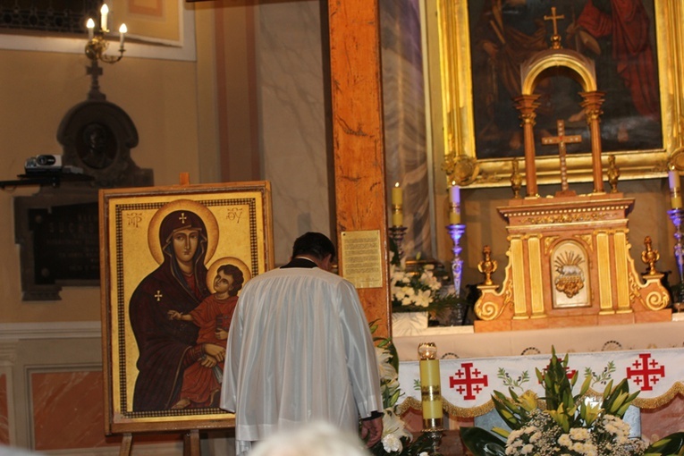 Symbole ŚDM w Żychlinie