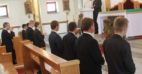 9 nowych kleryków otrzymało suscepty, rozpoczynając tym samym formację w seminarium duchownym