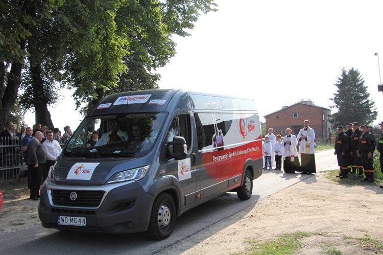 Symbole ŚDM w Giżycach