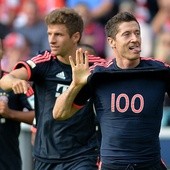 Lewandowski przebił poziom 100 goli w Bundeslidze