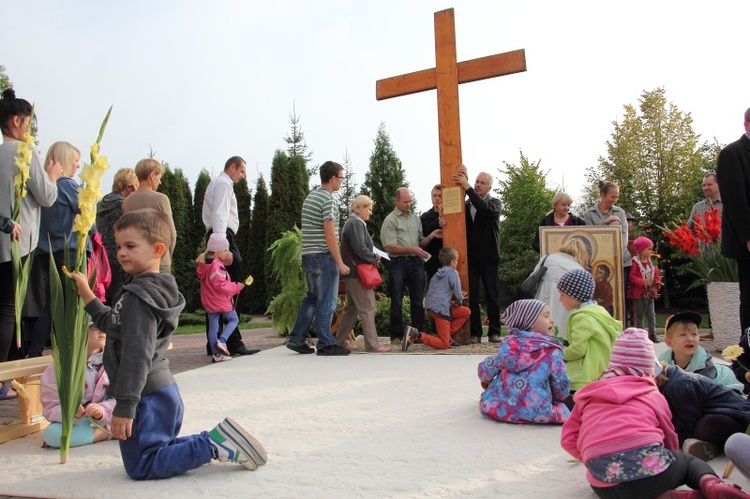 Symbole ŚDM w Domu Kapłana Seniora