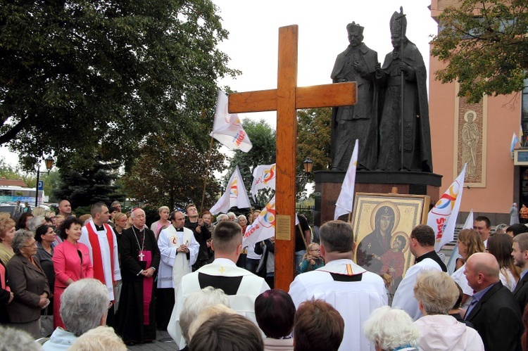 Symbole ŚDM w Sochaczewie