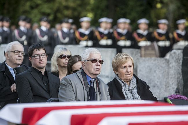 Pogrzeb niezłomnych na Powązkach