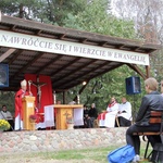 Pielgrzymka katechetów i nauczycieli do Chrust