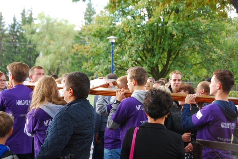 Symbole ŚDM w Skierniewicach
