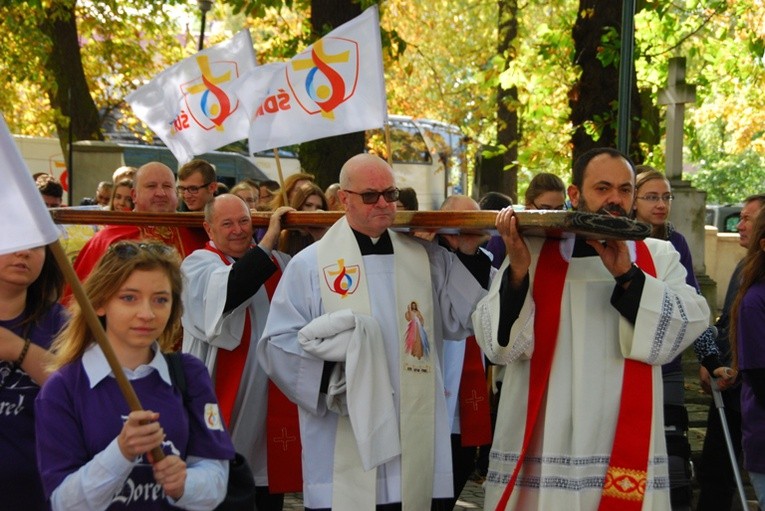 Symbole ŚDM w Skierniewicach