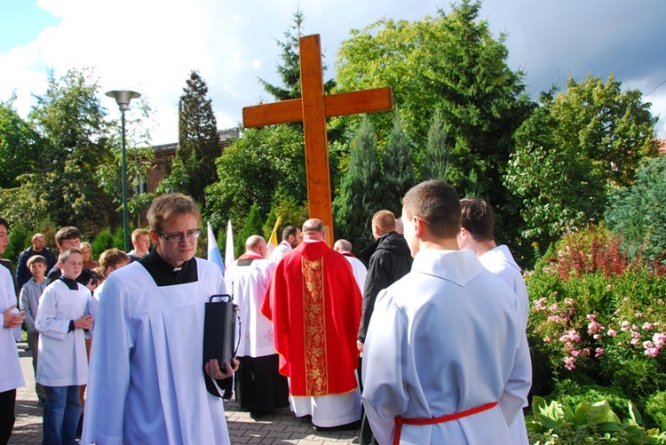 Symbole ŚDM w Skierniewicach