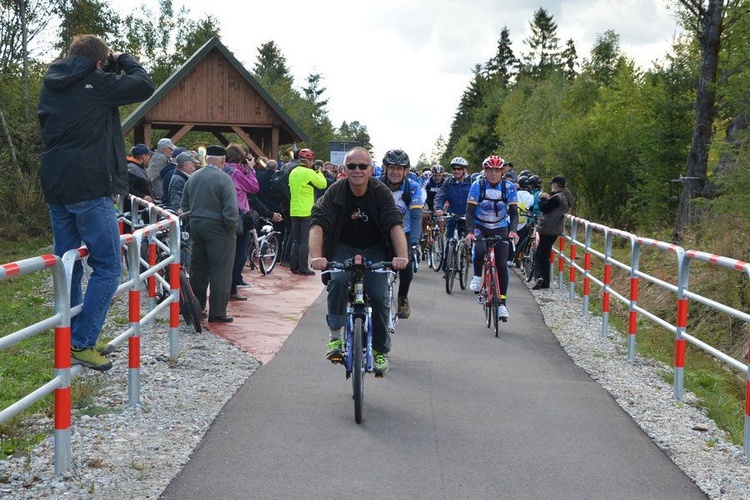 Otwarcie ścieżki rowerowej 