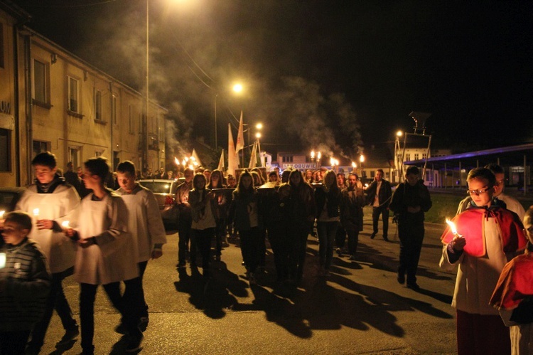 Symbole ŚDM w Nowym Mieście nad Pilicą