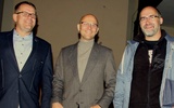 Marek (od lewej), Tomek i Szymon z 23. Męskiego Plutonu Różańca Nowy Sącz
