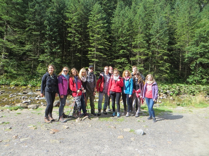 "Dach" w górach
