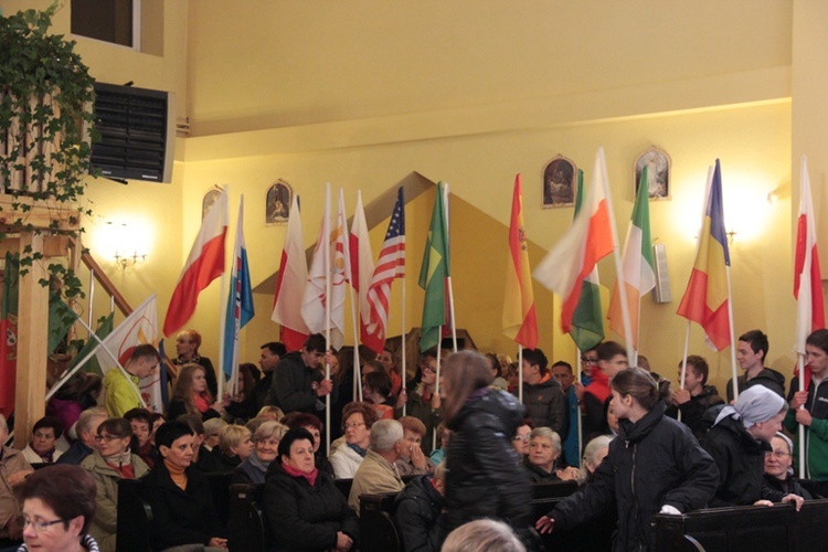 Peregrynacja symboli ŚDM w Rawie Mazowieckiej