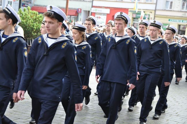 Ślubowanie ZSM w Darłowie