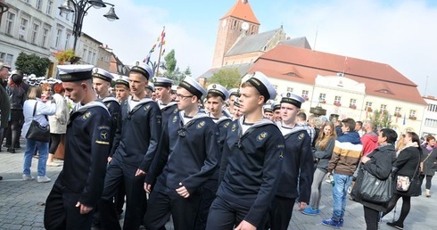 Ślubowanie ZSM w Darłowie