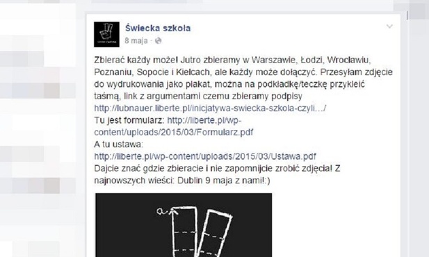 "Świecka Szkoła" kłamstwa