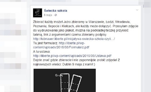 "Świecka Szkoła" kłamstwa