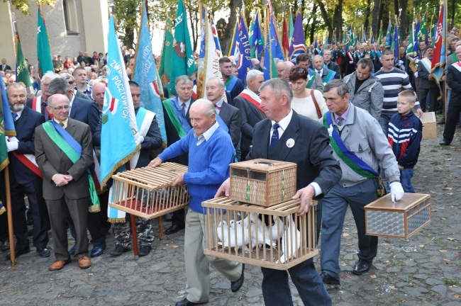 Pielgrzymka hodowców i orkiestr