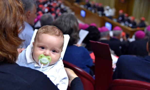 Davide, najmłodszy uczestnik synodu