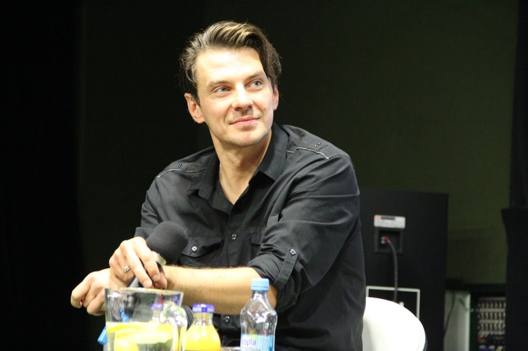 Marcin Kwaśny był gościem Łukasza Maciejewskiego 4 października w kinie Millennium