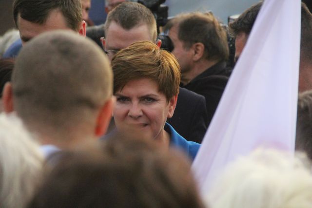 Beata Szydło w Lubinie