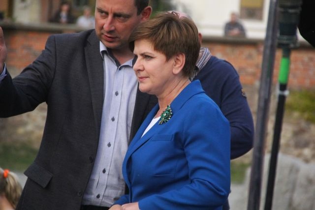 Beata Szydło w Lubinie