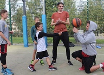 Streetball i Ewangelia na boisku w Cieszynie