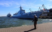 Chińskie okręty w Gdyni