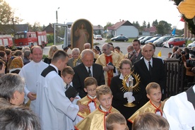 Powitanie rok temu w Żelichowie