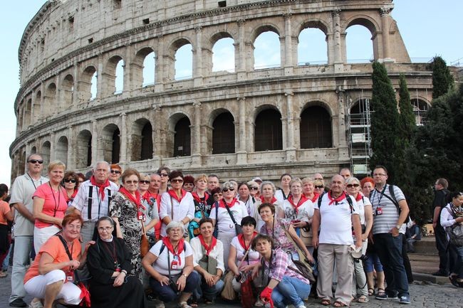 Wolontariusze Caritas pielgrzymują do świetych miejsc Italii