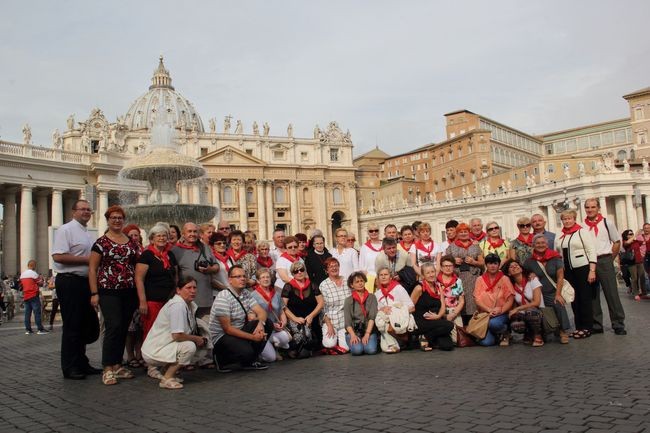 Wolontariusze Caritas pielgrzymują do świetych miejsc Italii