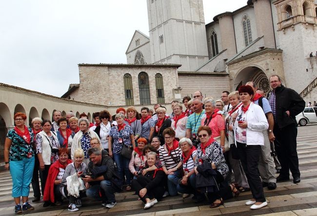 Wolontariusze Caritas pielgrzymują do świetych miejsc Italii