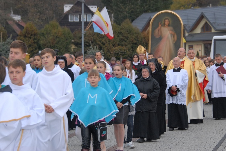 Nawiedzenie w parafii MB Nieustającej Pomocy w Krynicy-Zdroju