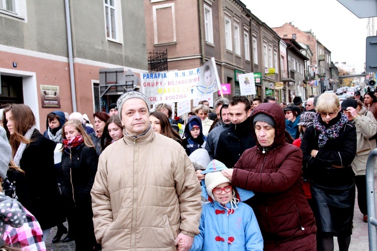 Marsz dla życia w Gorlicach