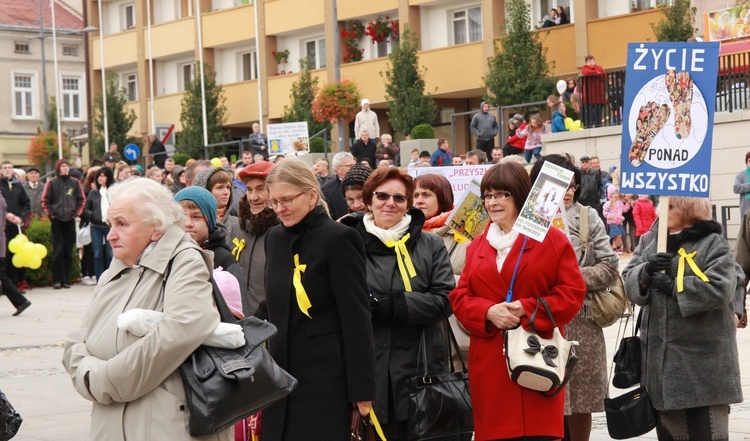 Marsz dla życia w Gorlicach