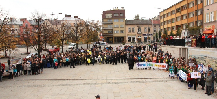 Marsz dla życia w Gorlicach