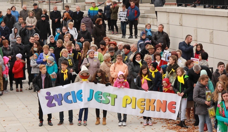 Marsz dla życia w Gorlicach