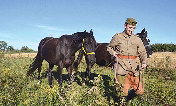 Andrzej Bury pośród swoich ulubieńców