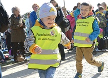  Najmłodszymi uczestnikami pielgrzymki byli przedszkolacy z Wrocławia